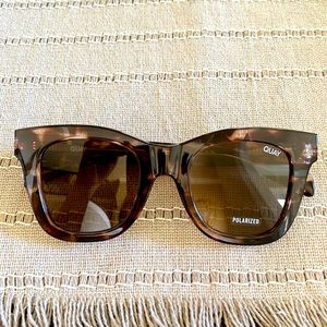 Quay Australia sunglasses - AFTER HOURS - TORTOISE/BROWN POLARIZED